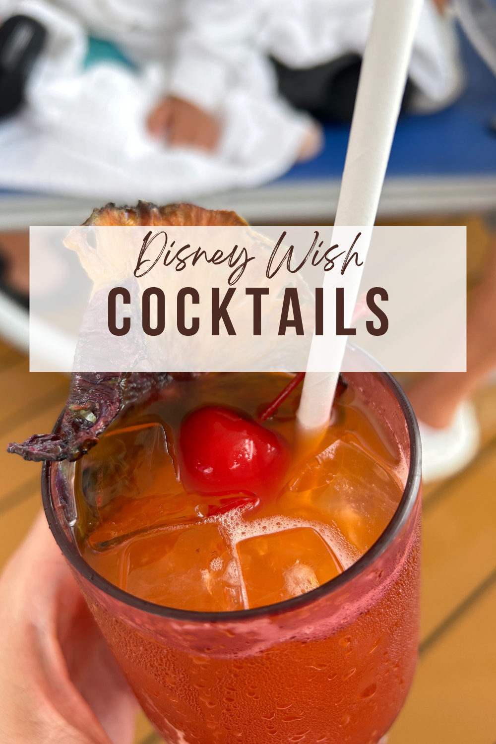 Essential cocktails to Experience on the Disney Wish