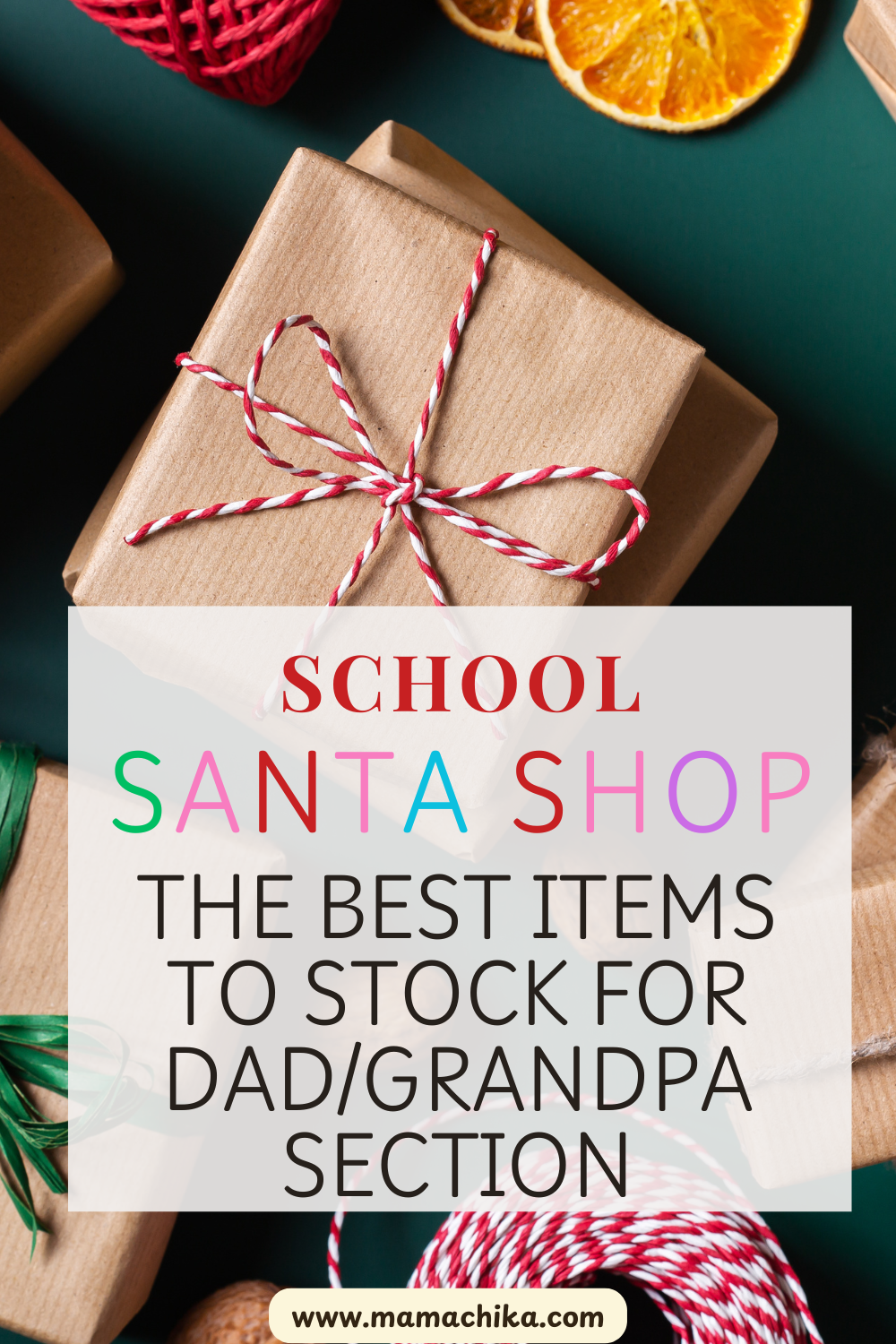 SCHOOL Santa SHOP: Dad/Grandpa Section